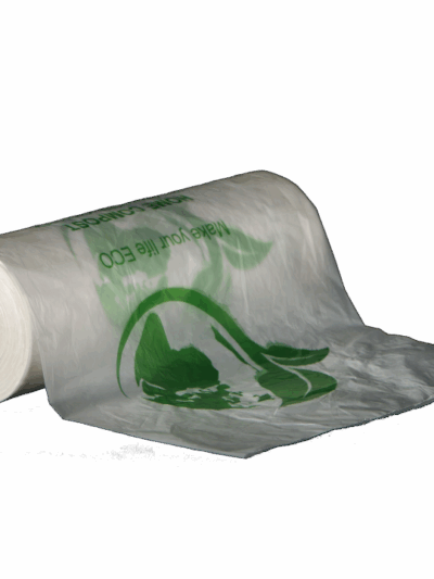 Flat rollo compostable